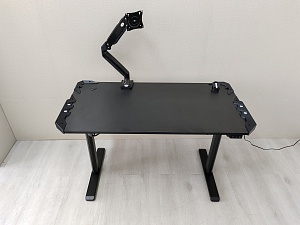 Игровой подъемный стол с регулировкой по высоте XTEN-UP WTG001, черный, 1050х560х750/1150 мм